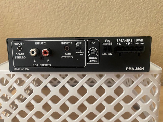 Roemtech Plenum Audio Mixer-Amplifier PMA-350H