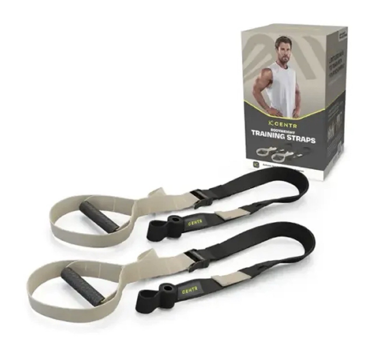 Centr BWTS Body Weight Training Straps, Beige