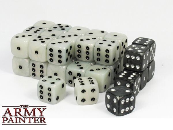 The Army Painter: Wargaming Dice - White (TL5022) - Brand New, Factory Sealed