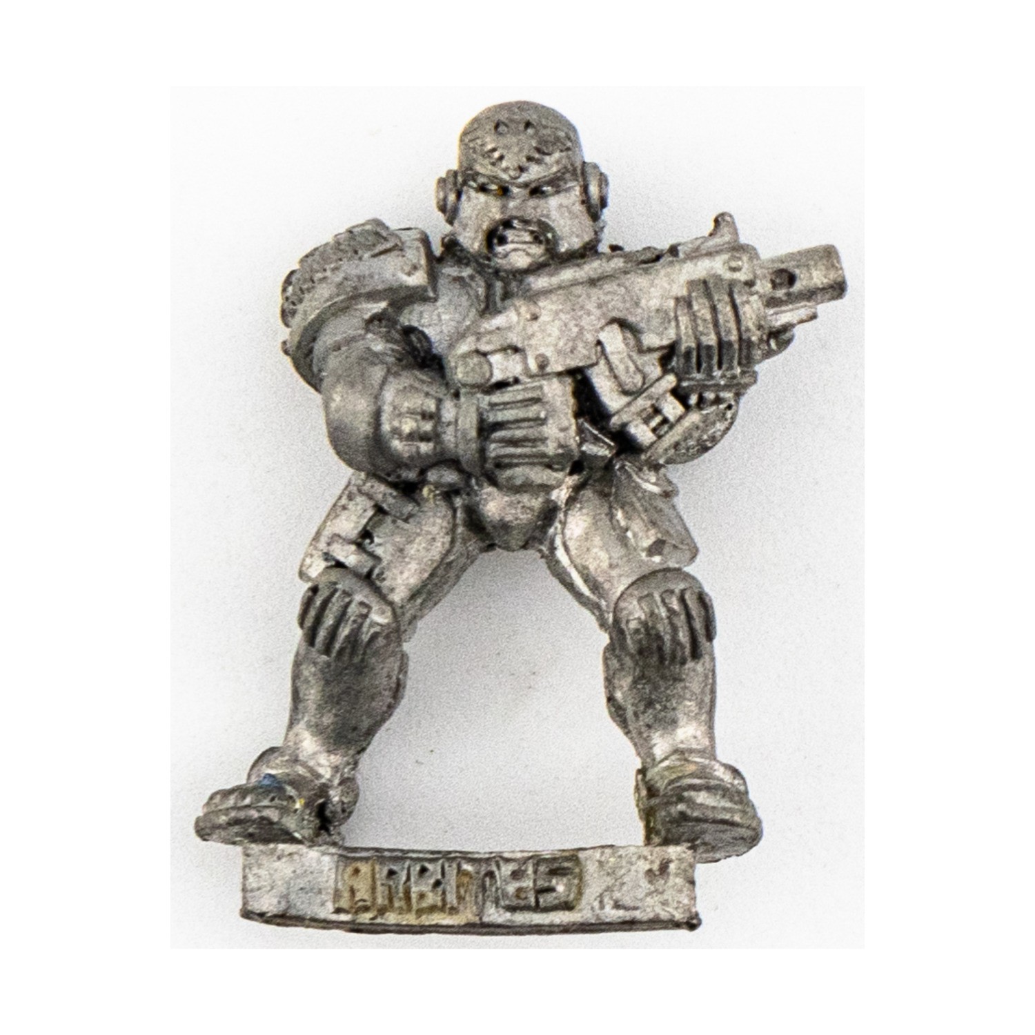 GW Necromunda Enforcers Loose Mini Arbite w/Bolter #10 NM