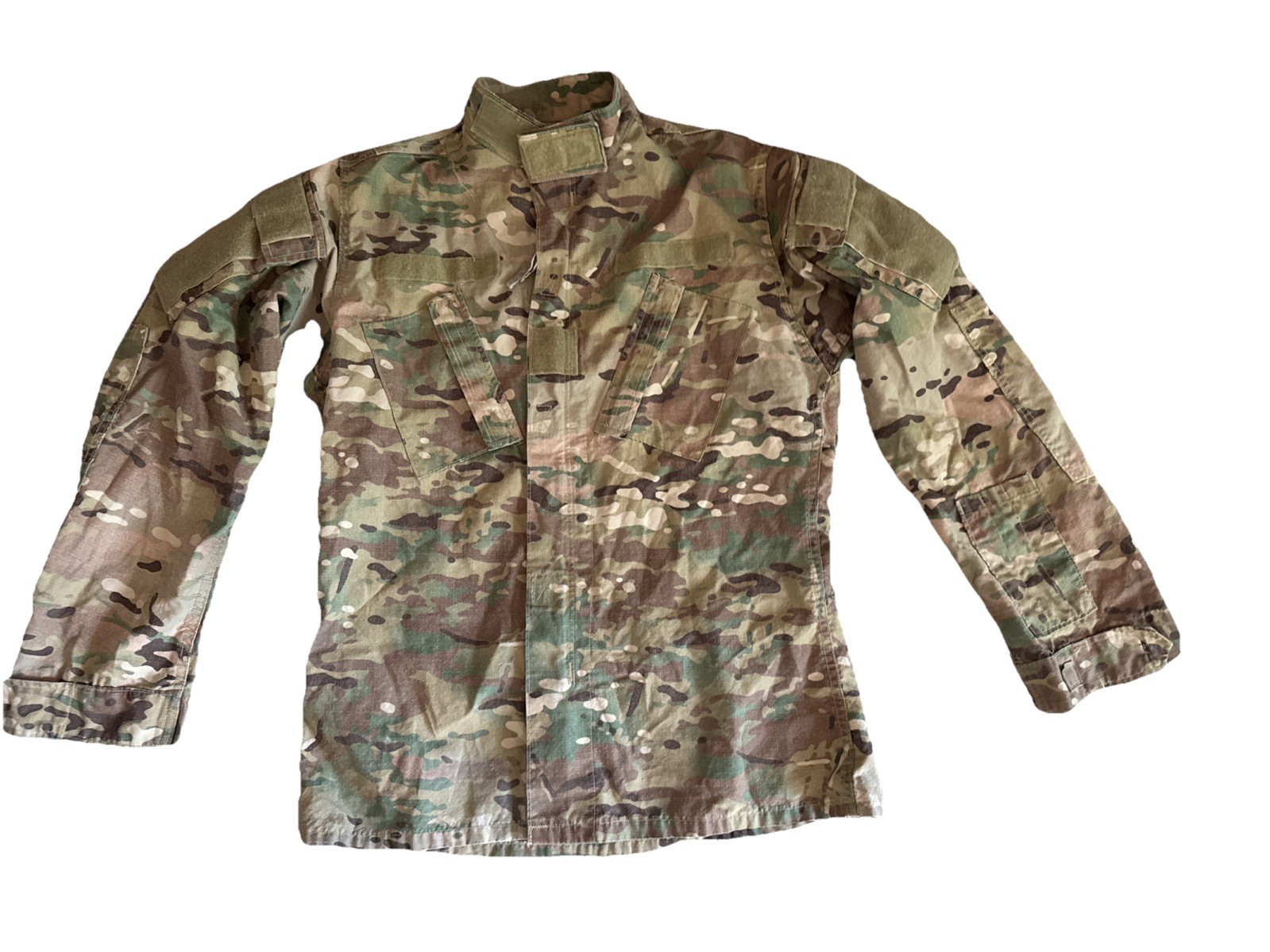 Military Shirt Mens Salk Long  Insect And Flame Flame Resistant Uniform OCP Camo