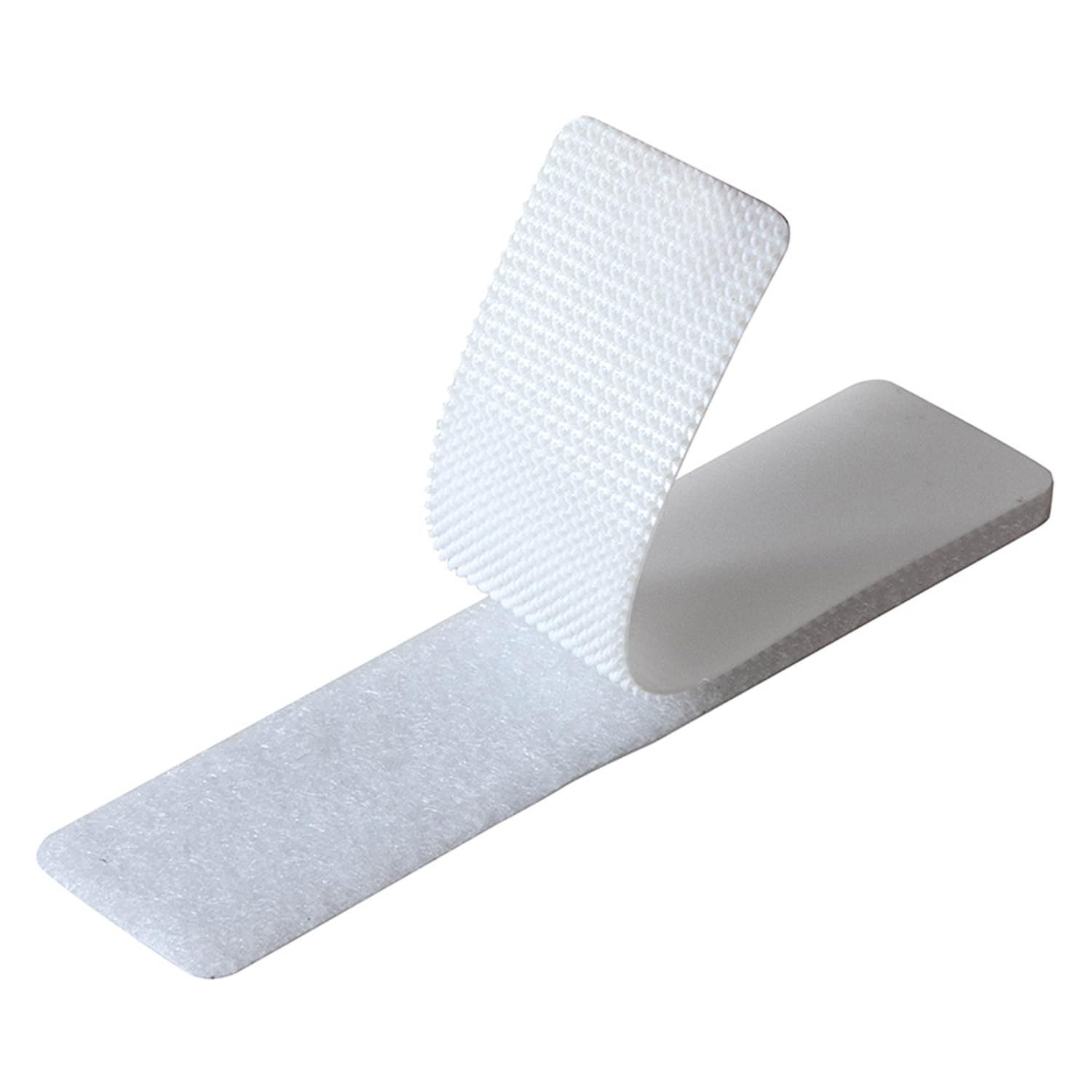 24 Sets 1x4 Inch Hook and Loop Strips with Sticky Back Adhesive Fastener Strips