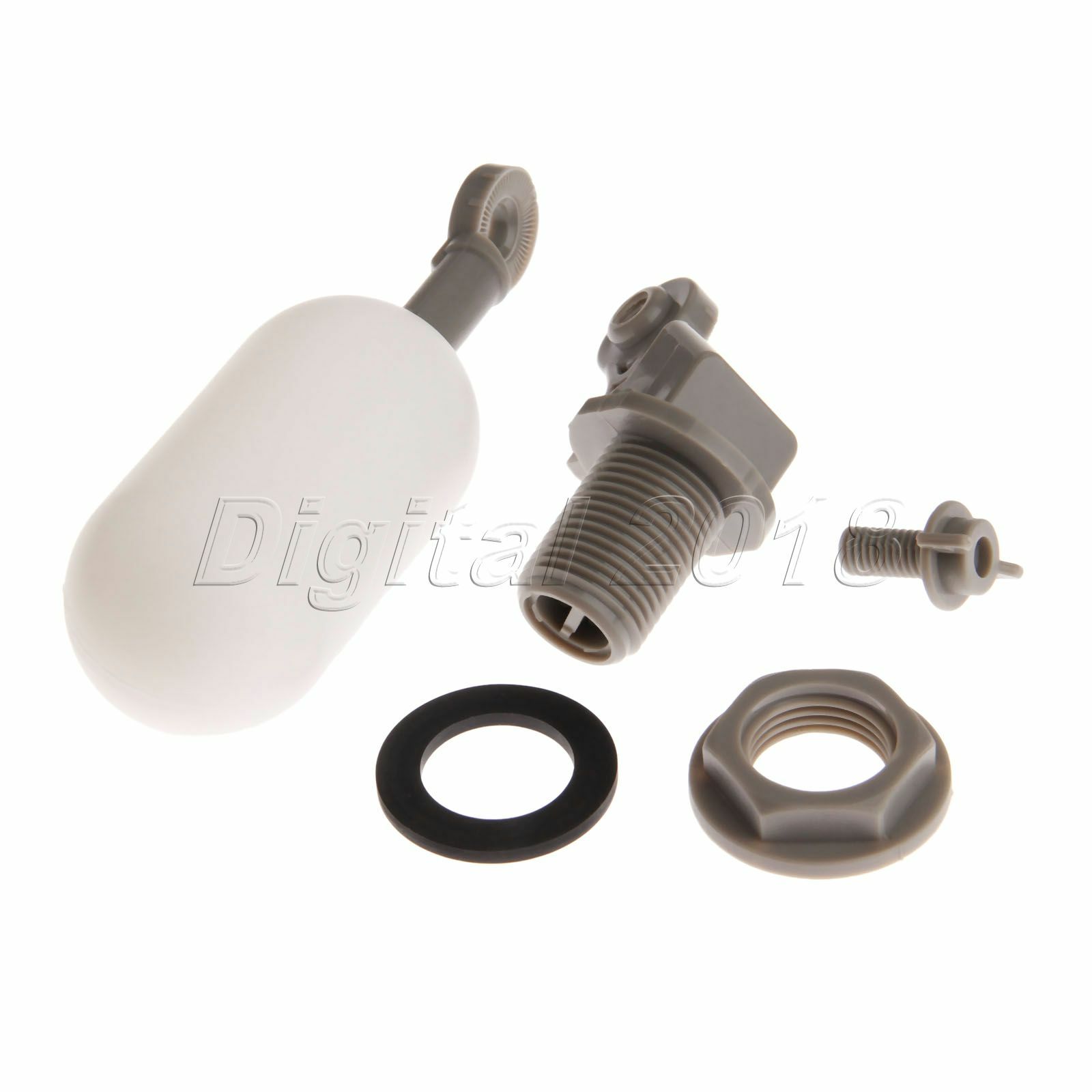 1x Adjustable Float Ball Valve 1/2" Automatic Fill Tank Pond Water Level Control