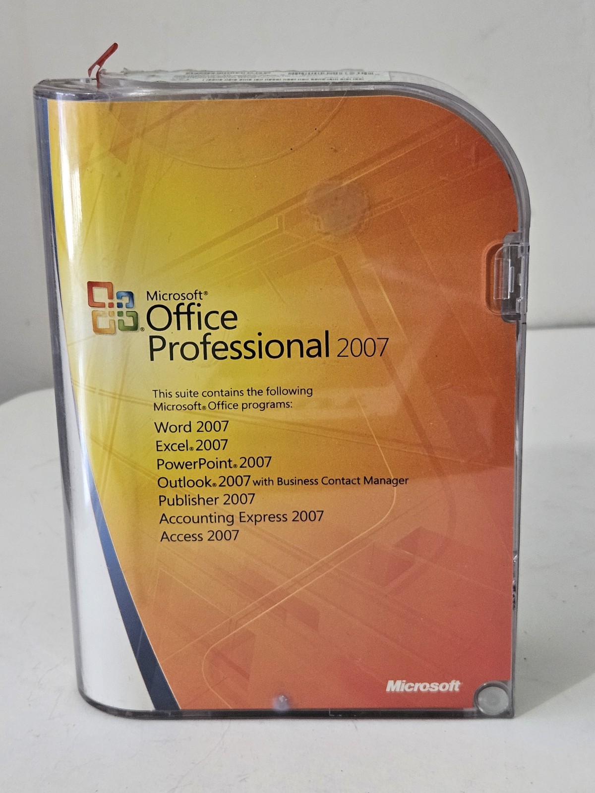 Microsoft Office Professional 2007 with Product Key - Exlnt - Two Install disks
