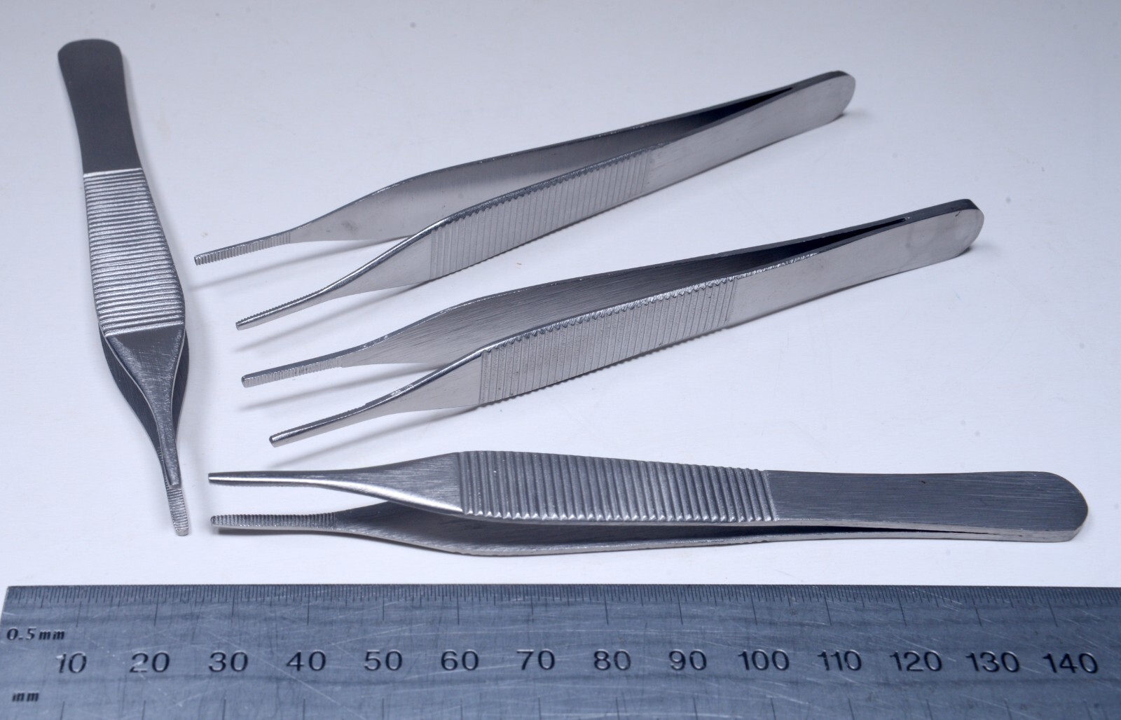 4x Adson Dressing Forceps 4¾" Stainless Surgical