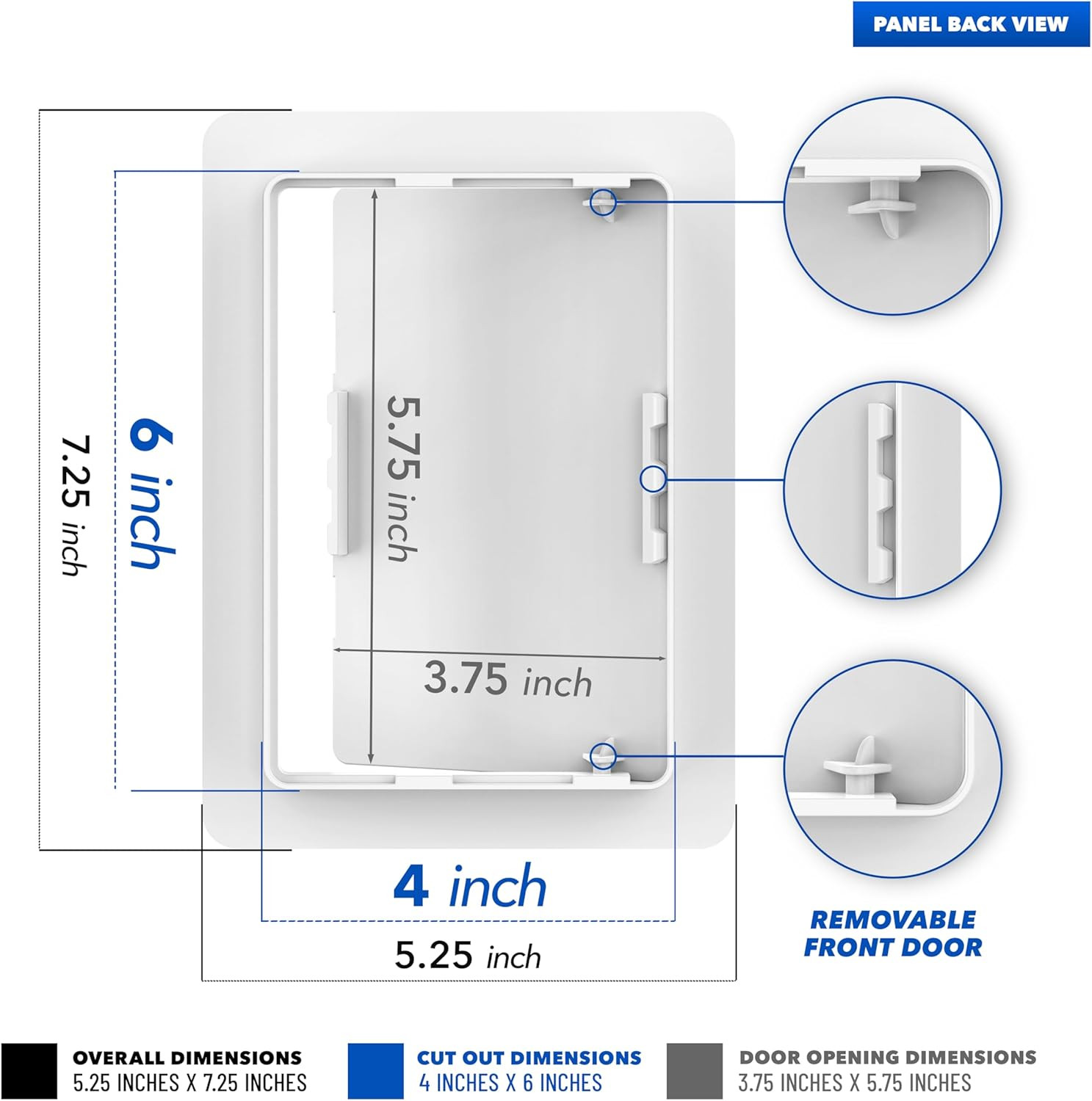 4X6 Access Panel for Drywall- Plumbing Access Panel Ceiling Access Panel Drywall