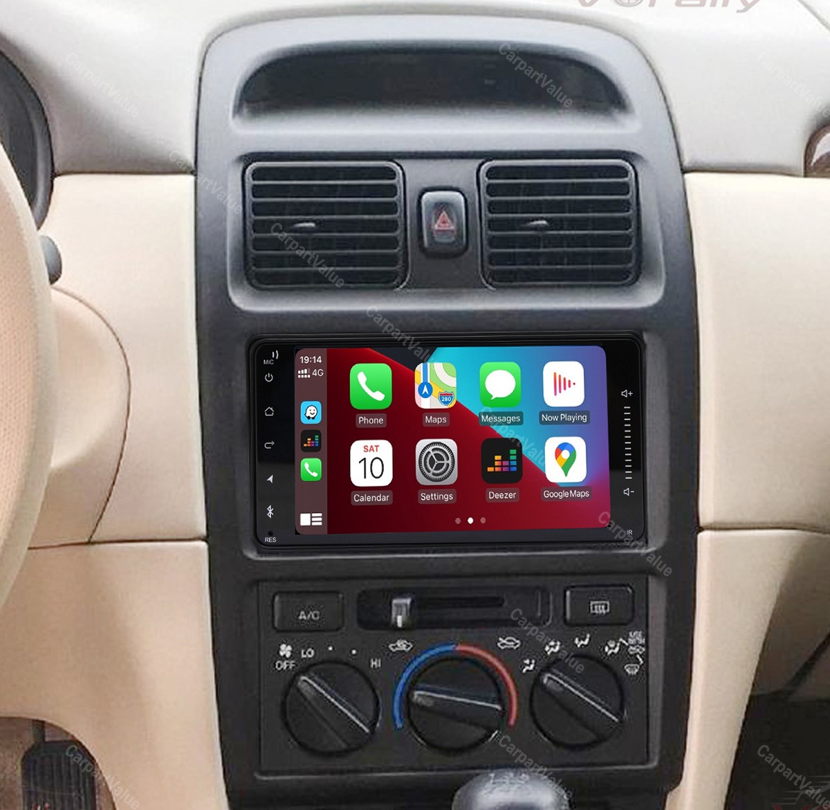 for TOYOTA SOLARA 1999–2003 Apple Carplay Car Stereo Radio Android 15 Navi GPS
