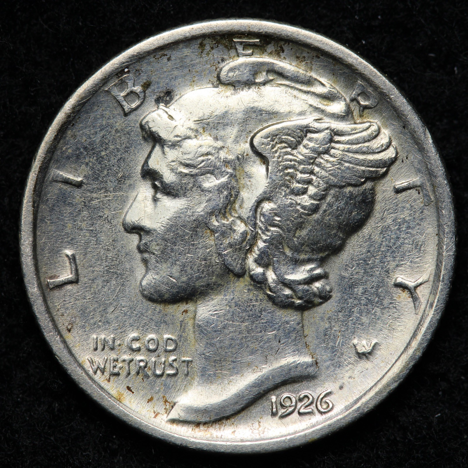 1926-D Mercury Silver Dime UNC *UNCIRCULATED* MS E221 KQUEM