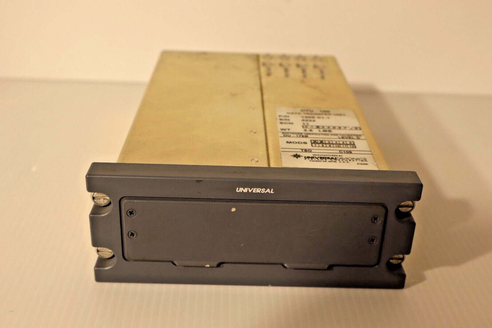 Universal Avionics DTU-100 Data Transfer Unit 1406-01-1 Removed Working