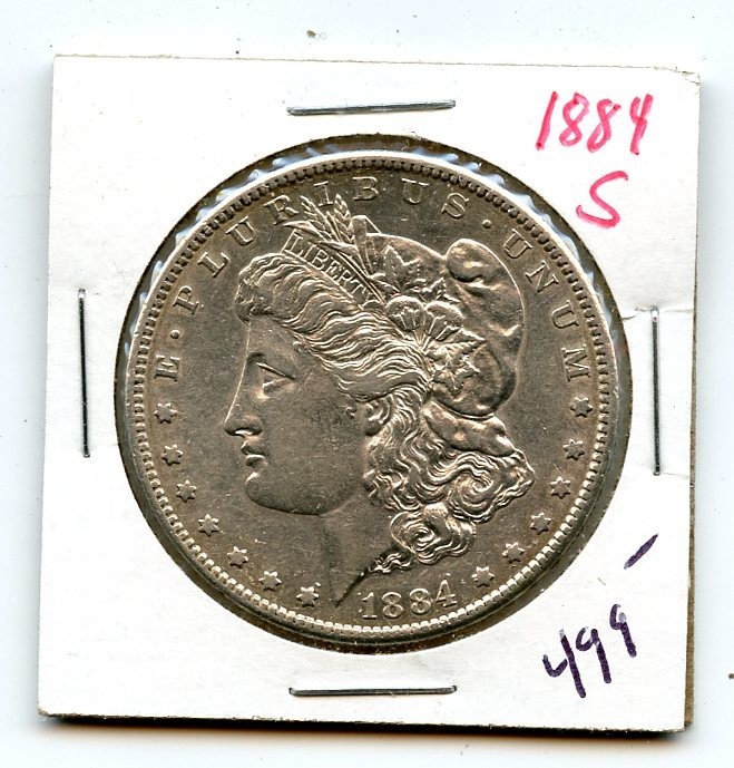 1884-S Morgan Silver Dollar - MC564