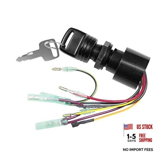 Ignition Key Switch 87-17009A2 87-17009A5 for Mercury Outboard Motors Remote