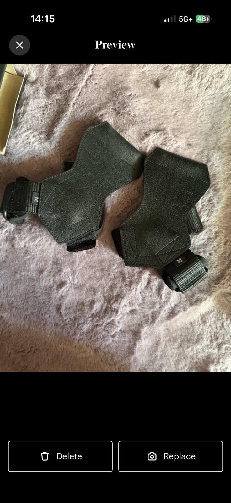 Gymreapers Lifting Grips Straps Size M