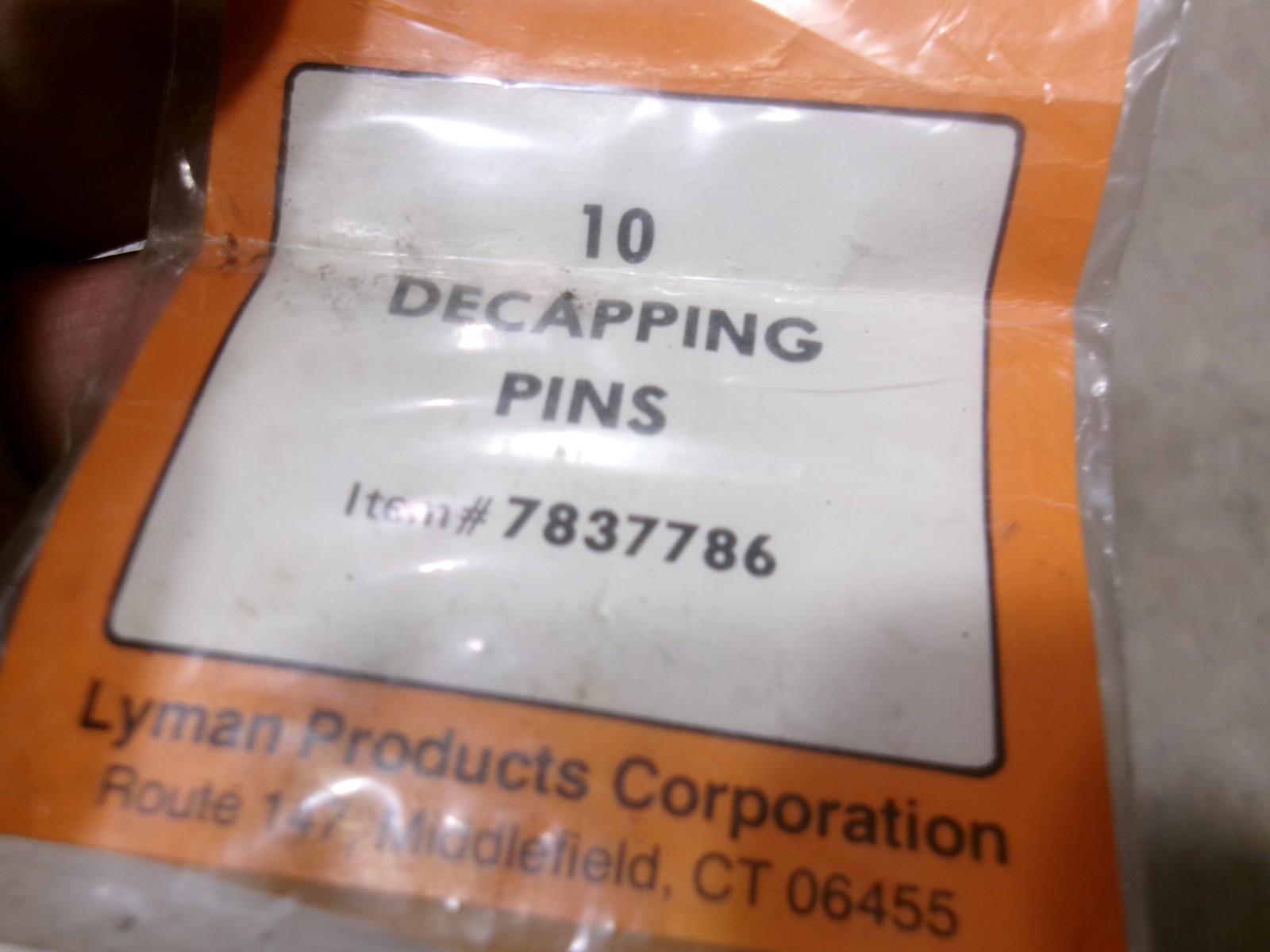 LYMAN 45 ACP / WIN MAG - 3 DIE SET Reloading Dies