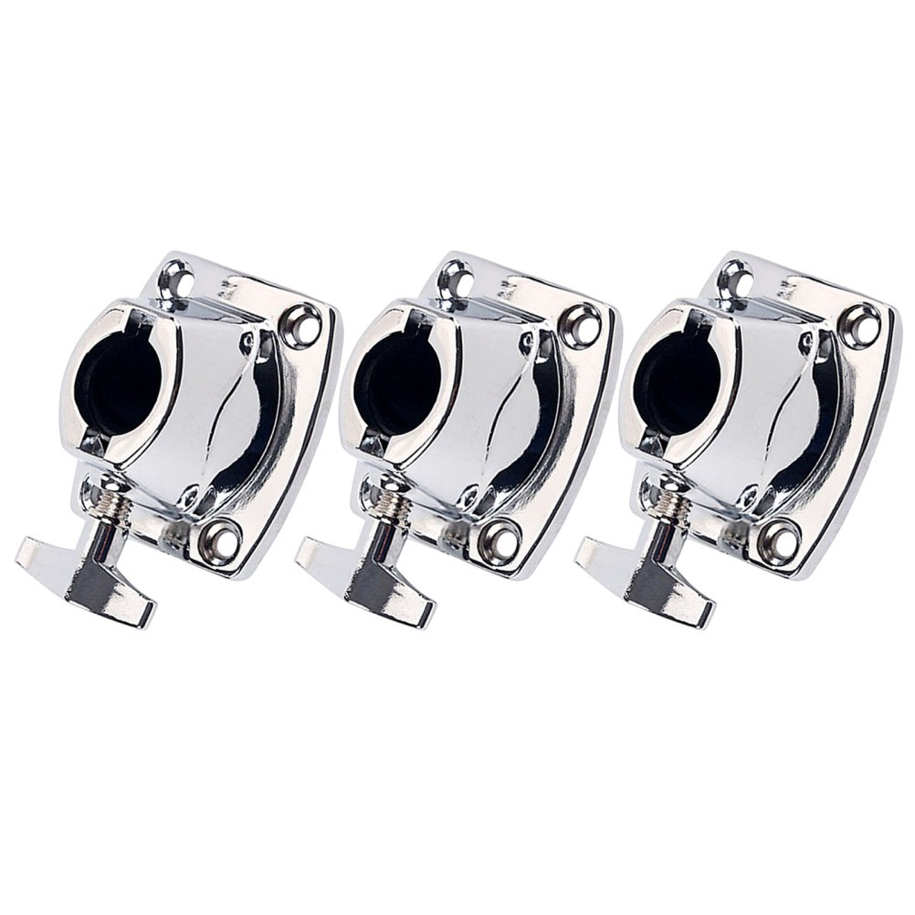 3Pcs Universal Drum Stand Clamp Kit Metal Cymbal Holder