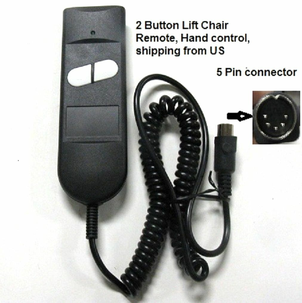 limoss  2-Button 5P Hand remote control for Okin Pride Lift Chair power Recliner