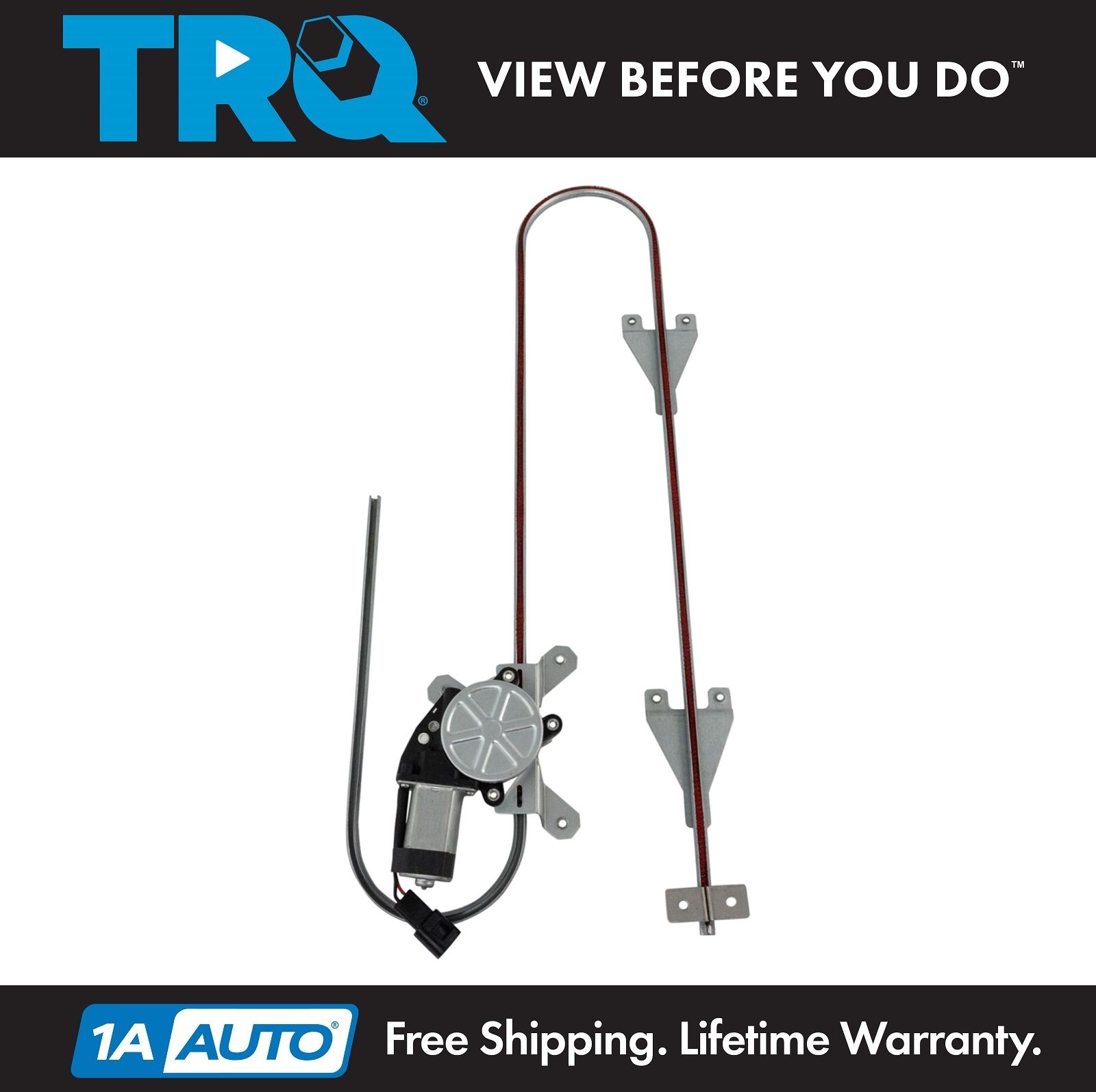TRQ Power Window Regulator and Motor Passenger Right RH for Kenworth