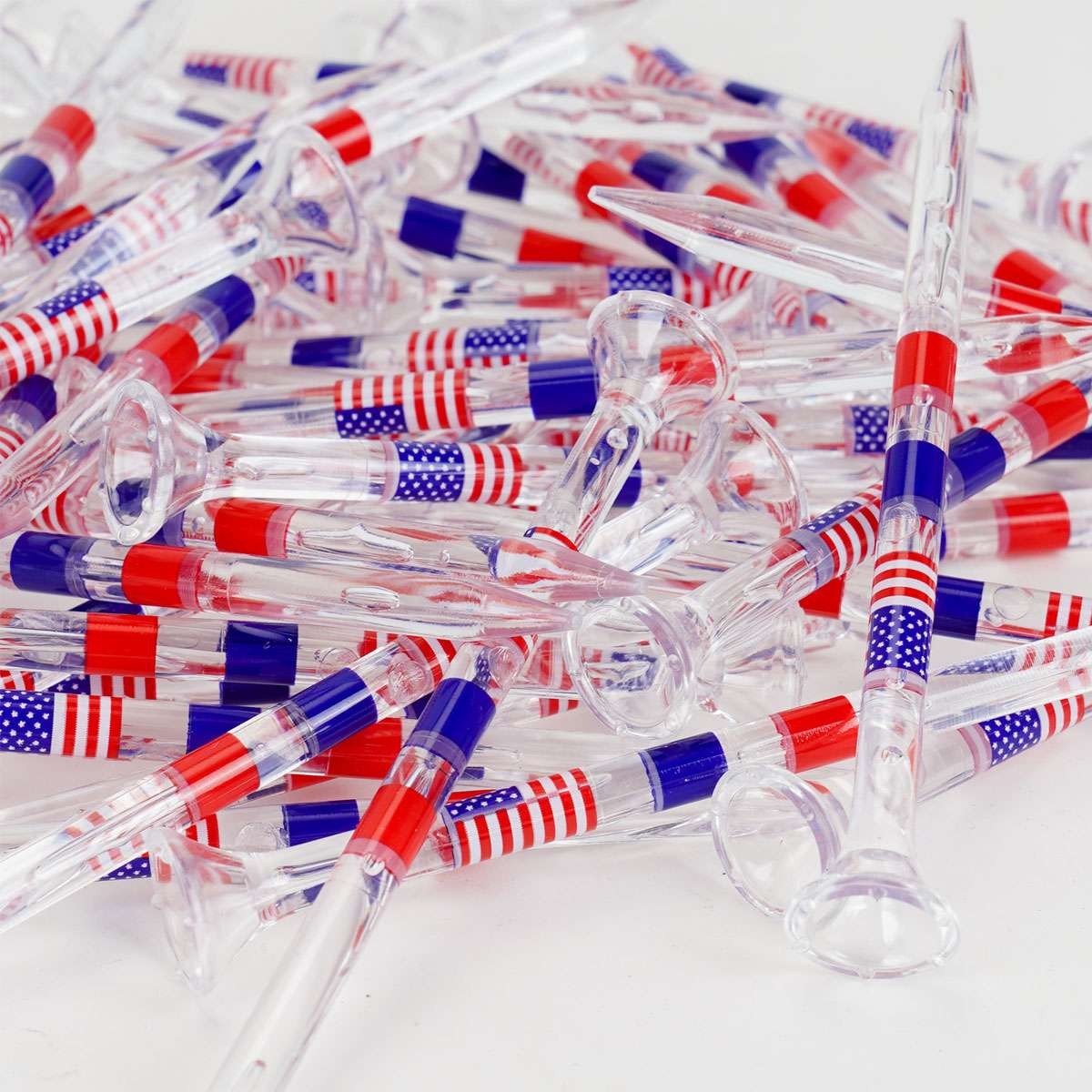 Big Top Cup 3 1/4 Inch Golf Professional Plastic Tees Training Aid 50PCS