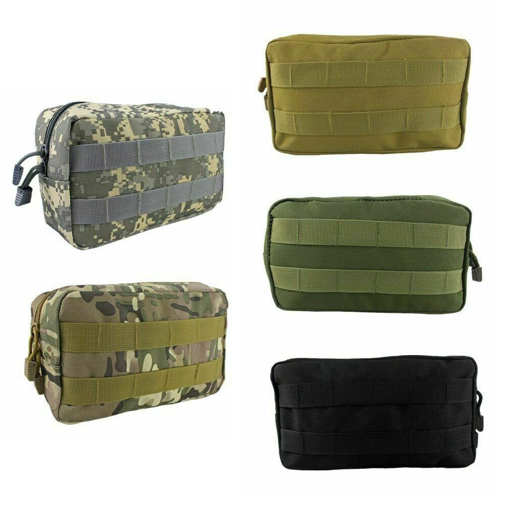 Tactical Multi-purpose Pouch EDC Molle Belt Phone Waist Pack Bag Pocket Outdoor