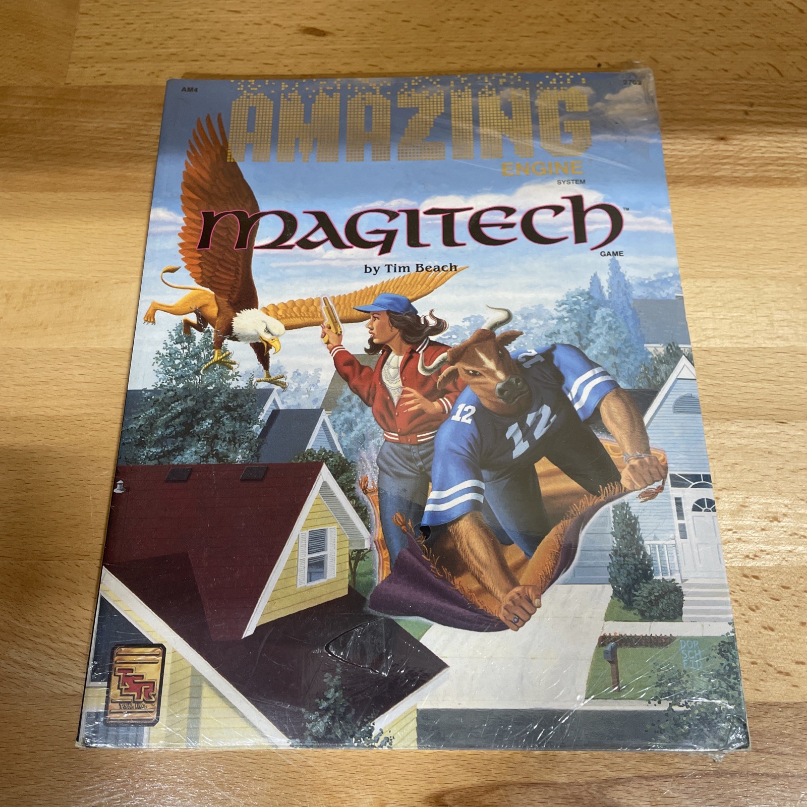 Amazing Engine RPG Magitech Softcover New/Sealed TSR Alternate Earth