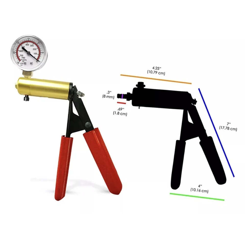 Replacement Upgrade Handle with Silicone Hose for Penis Pump Vacuum Universal