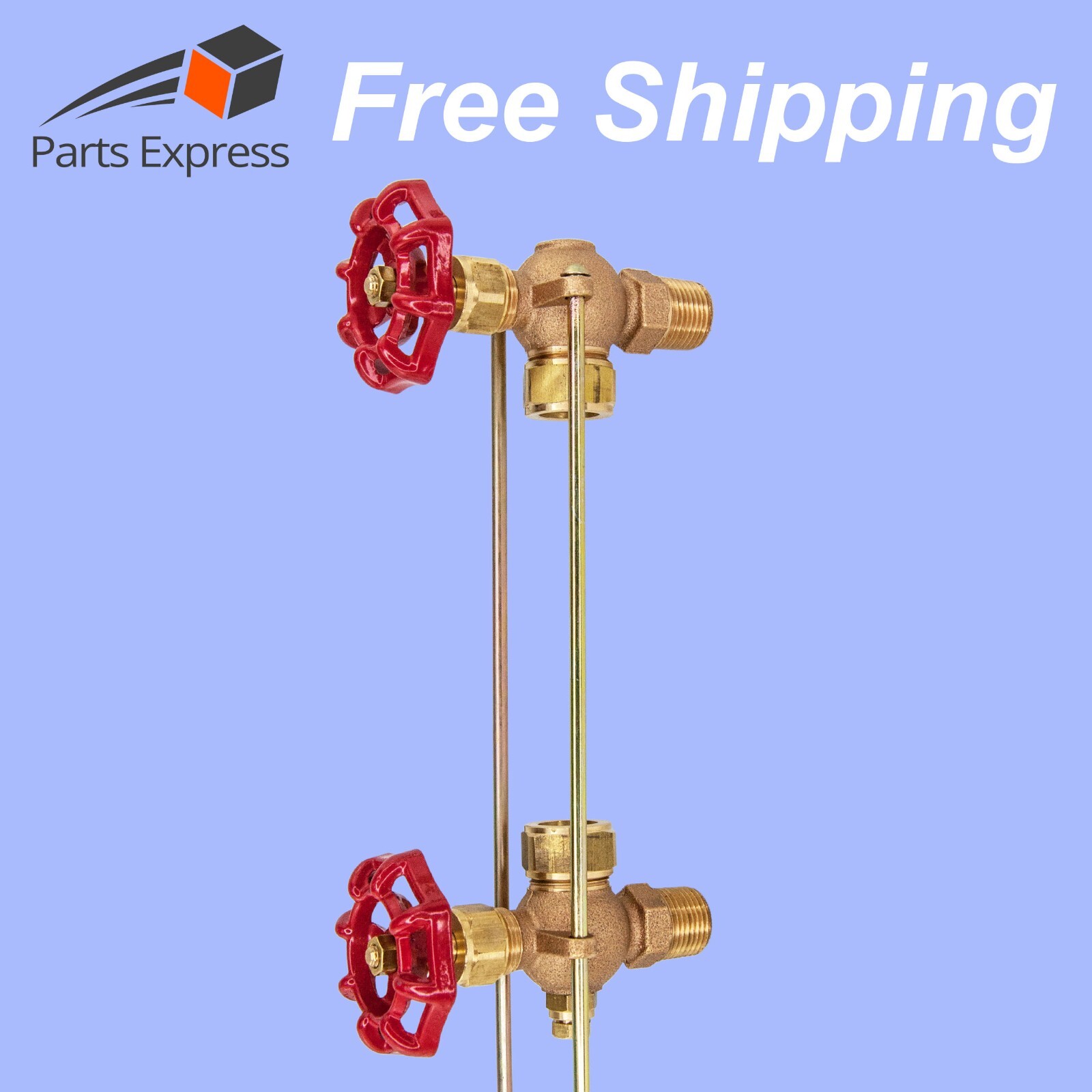 STEAMER SIGHT GLASS WATER GAUGE VALVE SET w/Rods for STEAMASTER HPJ-2S BOILERS