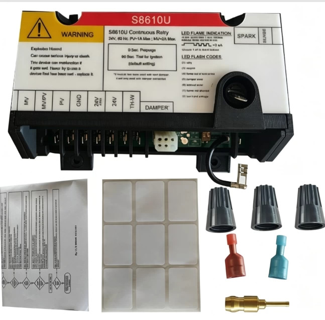 For S8610U Universal Intermittent Pilot Ignition Control Module S8610U3009