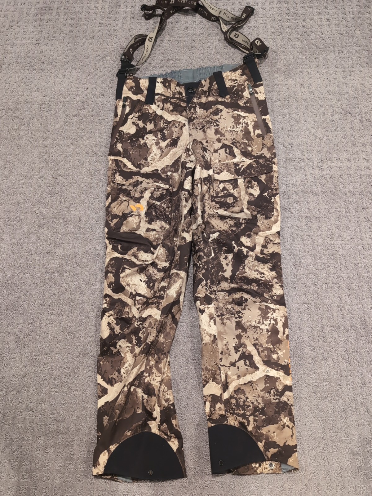 First Lite Seak Stormtight Rain Pants Medium Cipher Excellent Free ship!