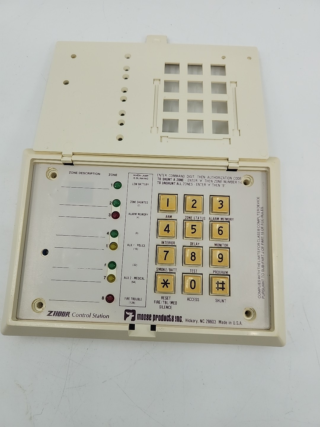 Vintage Moose Z1100R Security Control Station