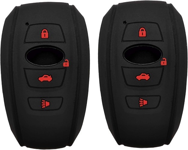 2Pcs Key Fob Cover Protector Fit for Outback Legacy Forester Sti XV Crosstrek Im
