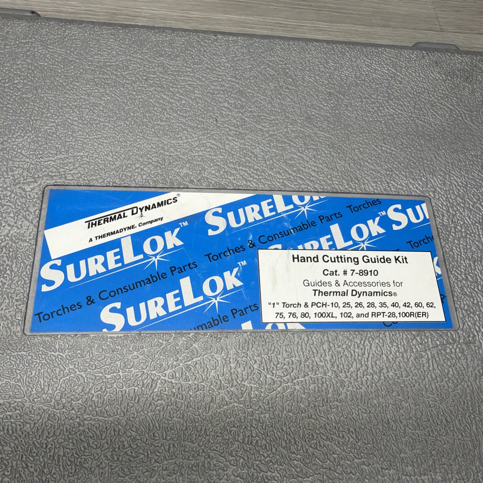 Thermal Dynamics 7-8910 SureLok Hand Cutting Guide Kit For Plasma Cutter, READ