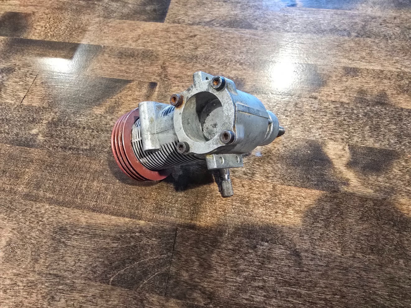 Webra Airplane Plane Engine Motor Webra 32 RC Red Head Remote Control (Untested)