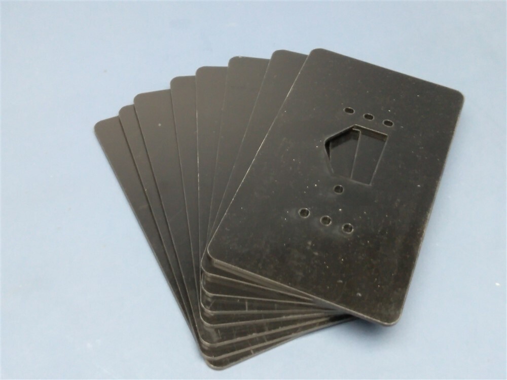 Lot of 8 Gallagher T15 Dress Plate BLACK C300324