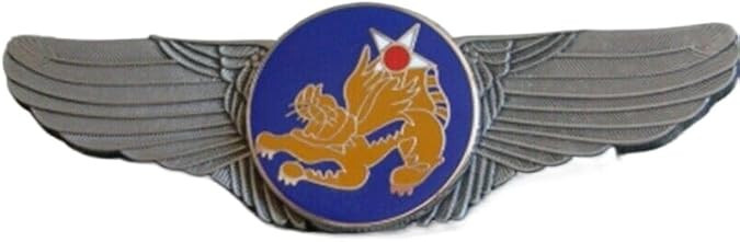 US 14TH USAF FOURTEENTH AIR FORCE PILOT WING BADGE INSIGNIA COMMEMORATIVE PIN