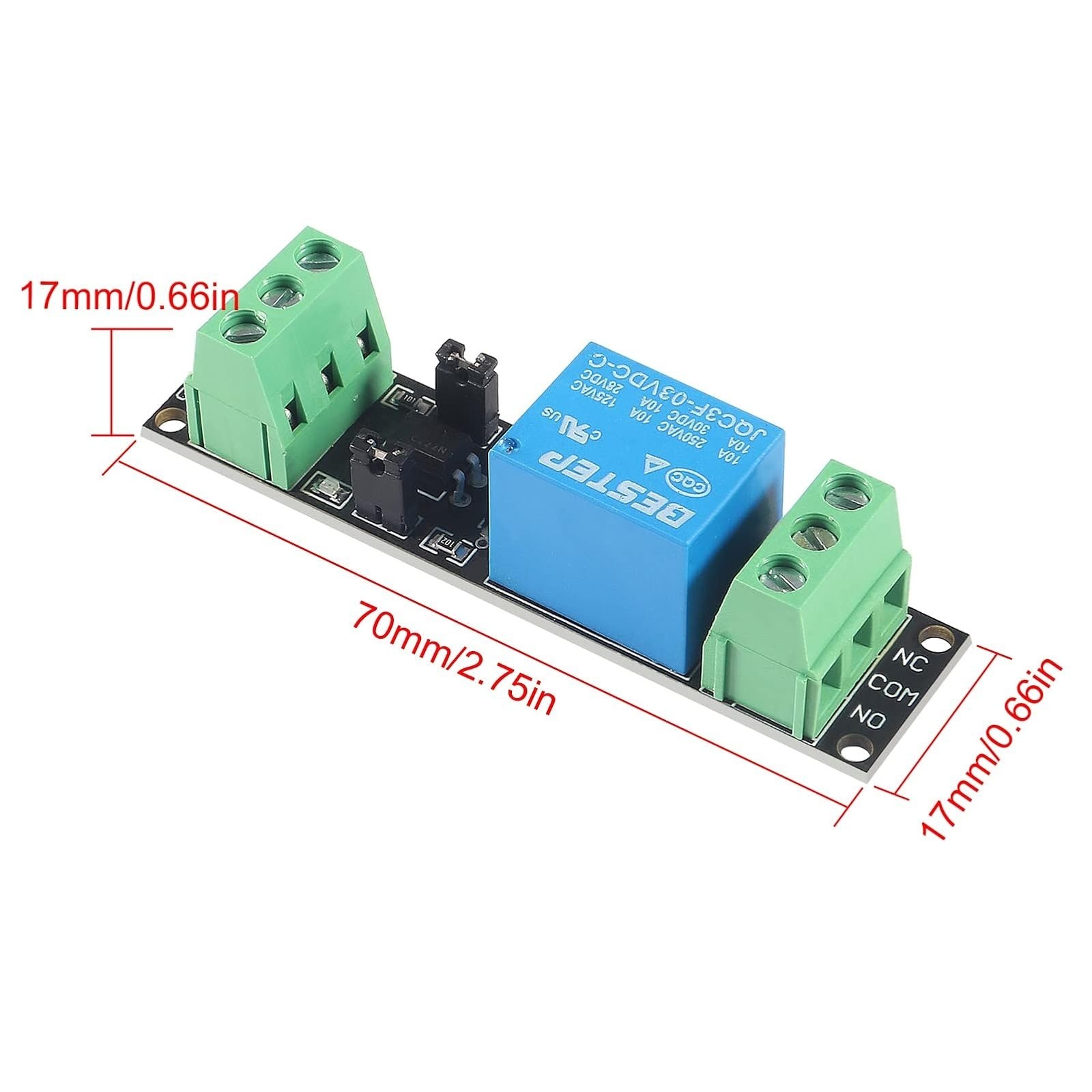 Alinan 10pcs 3V Relay Module Isolated Driver for ESP8266 Development Board