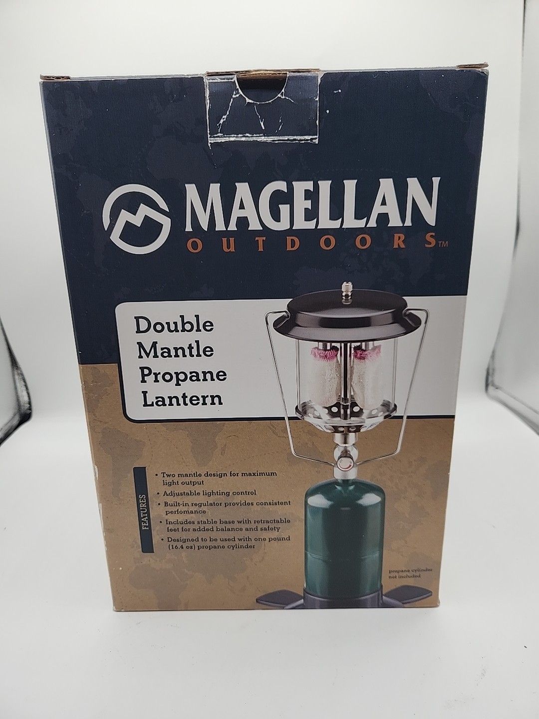 Magellan Outdoors Double Mantle Propane Lantern