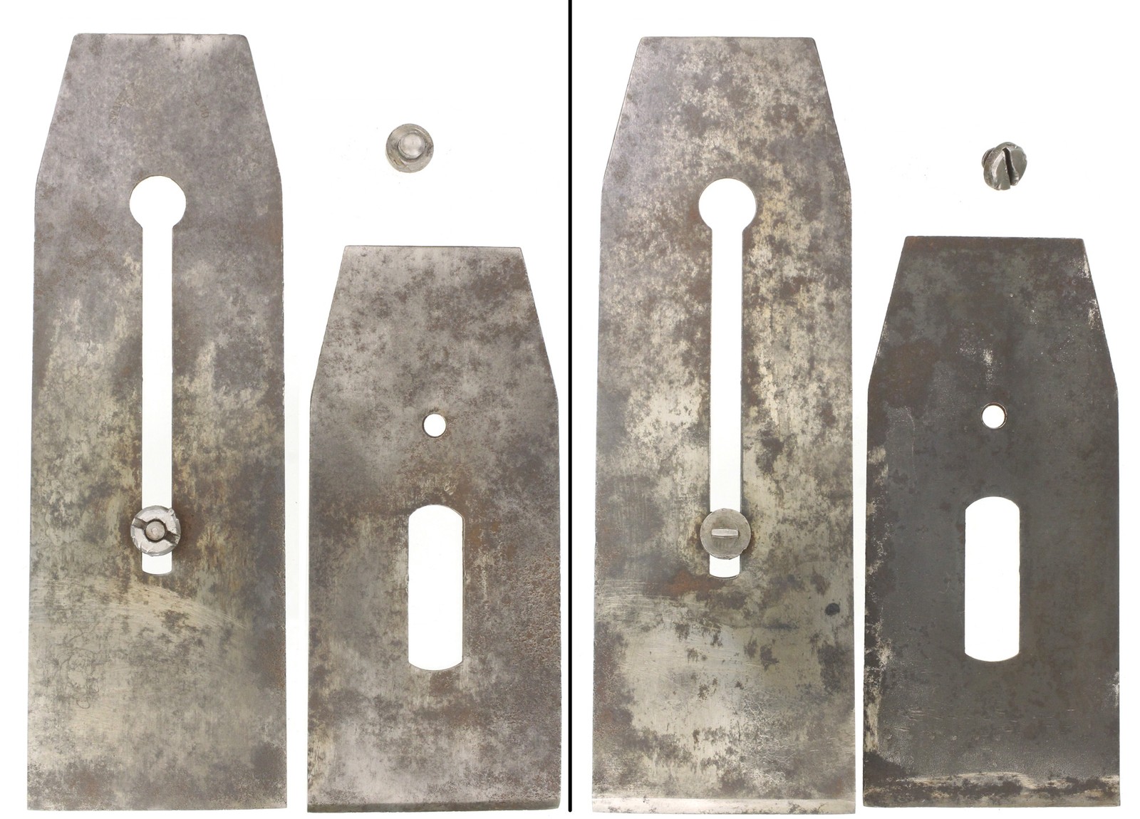 Orig. "Type 1" Cutter/Chip Brkr. for Stanley No. 132 Liberty Bell - mjdtoolparts