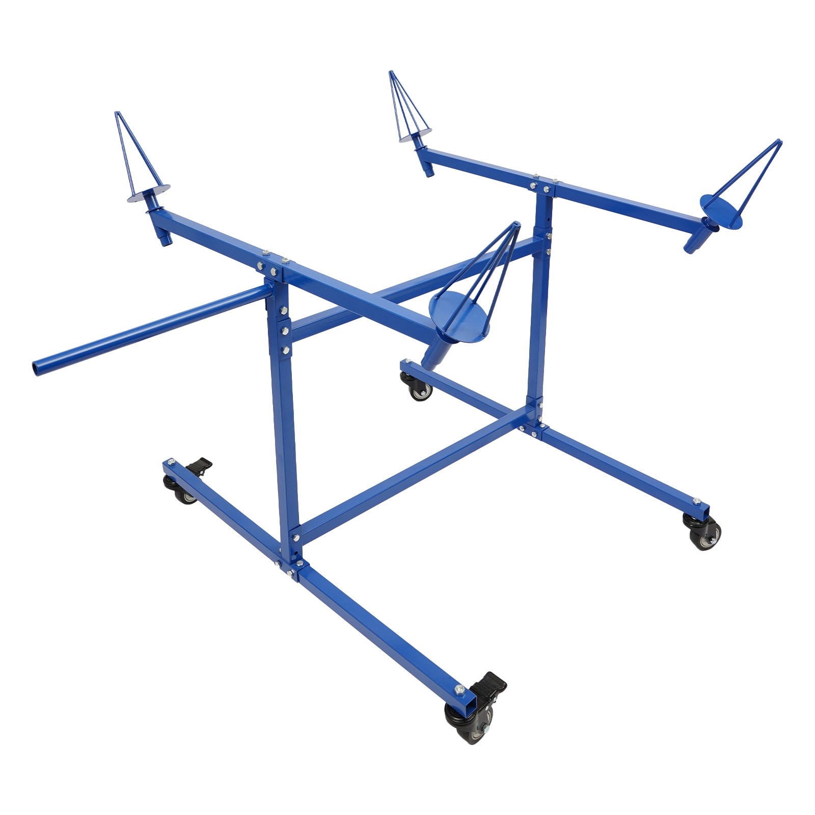 Mobile Wheel Panel Paint Stand Multi-function Paint Stand 4 Casters 2 With Brake