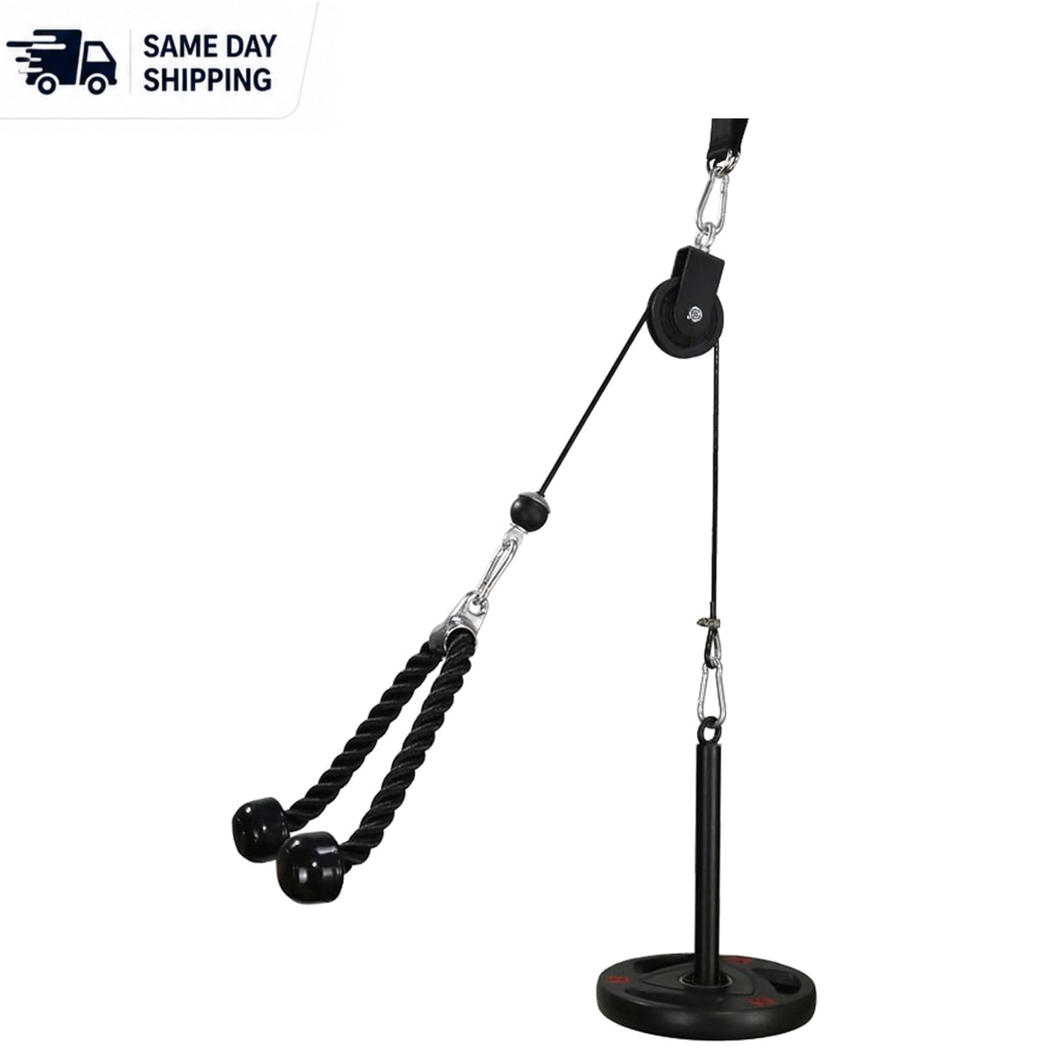 Alloy Steel LAT Pulley Attachment - Versatile 100kg Weight Machine for Home Gyms