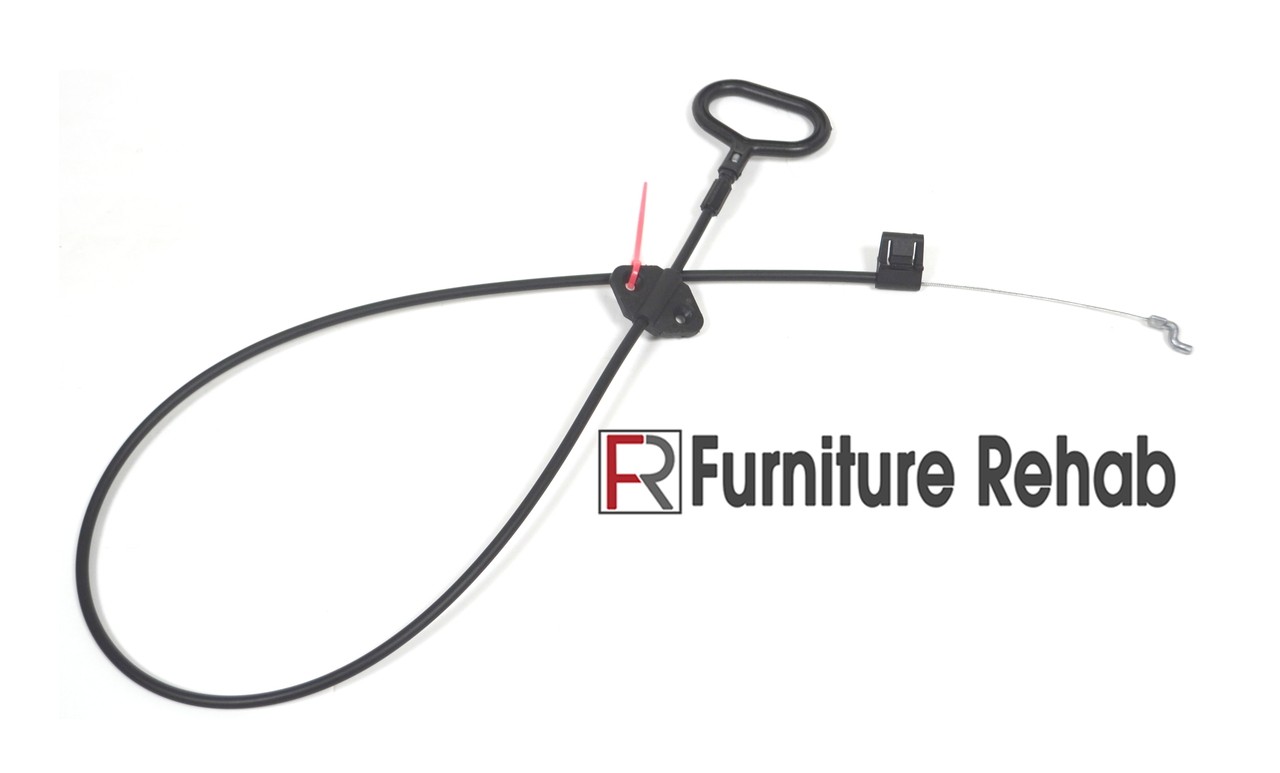 Furniture Rehab D-Pull Style S-Tip Peoplelounger Compat. 40.375", 4.88"