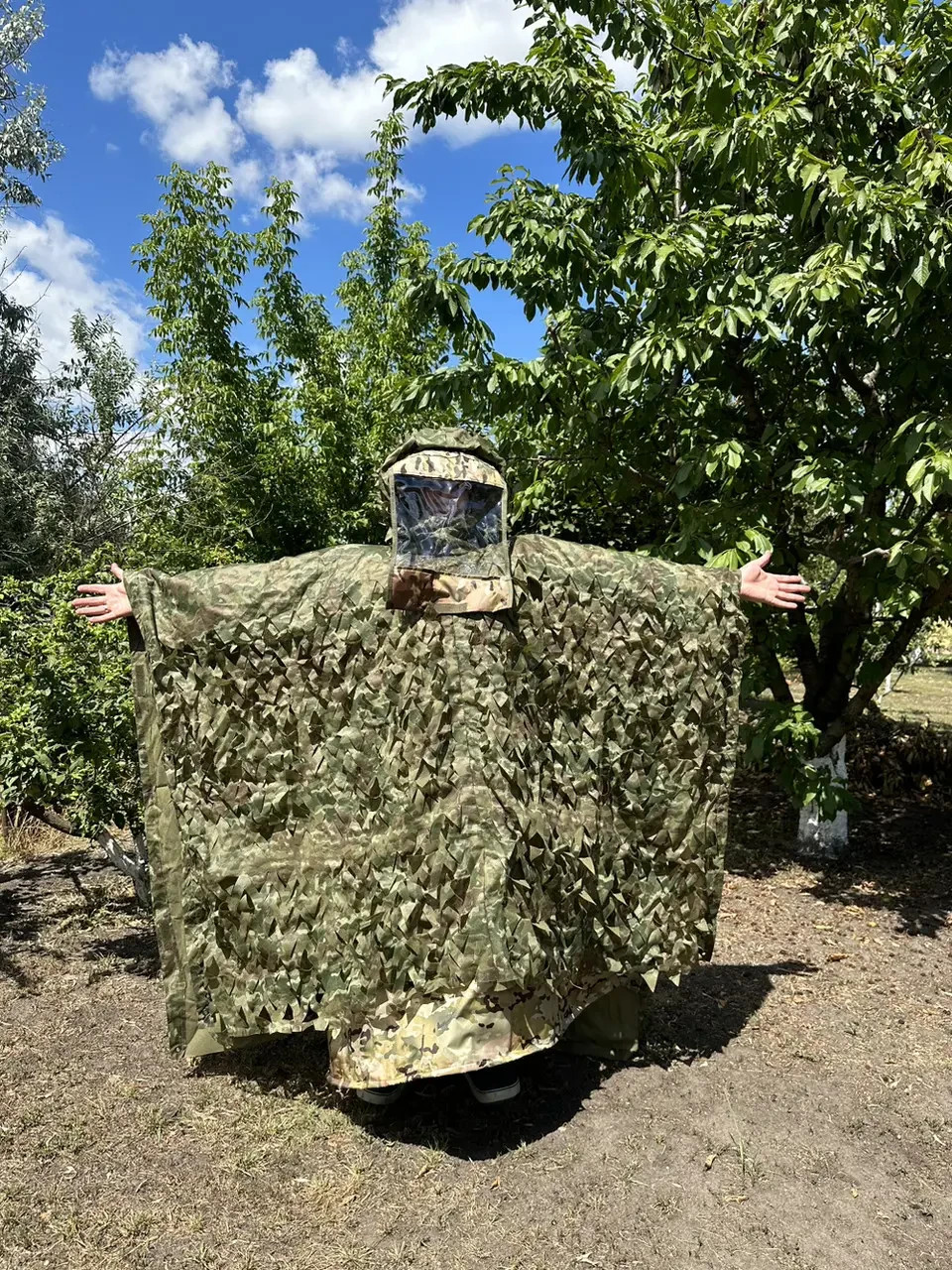 Anti-thermal imager raincoat with kikimora Characteristic💛💙**
