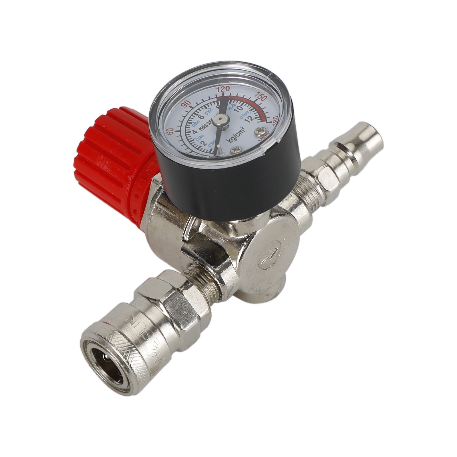 1/4" Pressure Regulator Air Compressor Adjustable Gauge Valve Control 175Psi R10