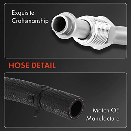 Power Steering Return Hose Line Assembly Compatible with Dodge Ram 1500 2006