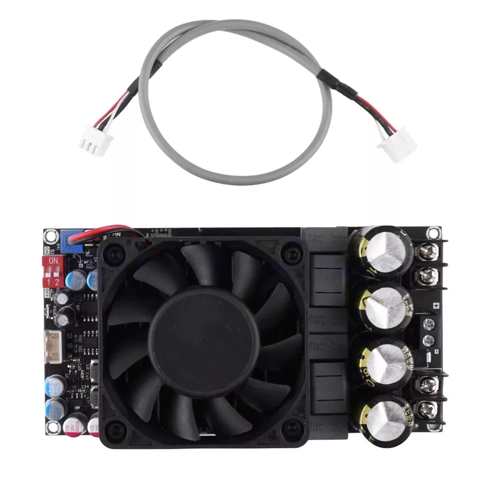 Amplifier Board DC power supply with 36-48V and ≥10A current Recommended