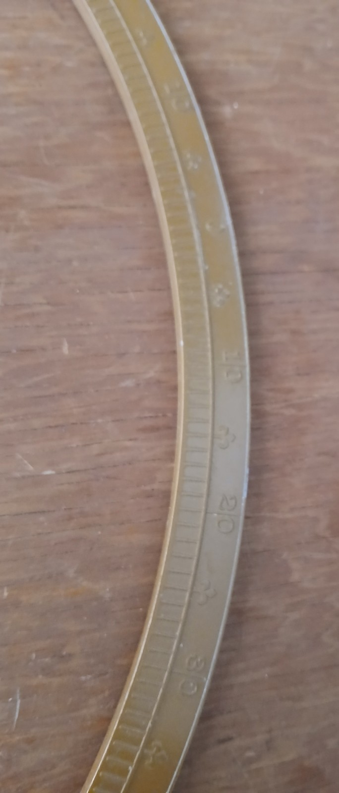 Metal Merdian Ring Replacement for Globe, Used