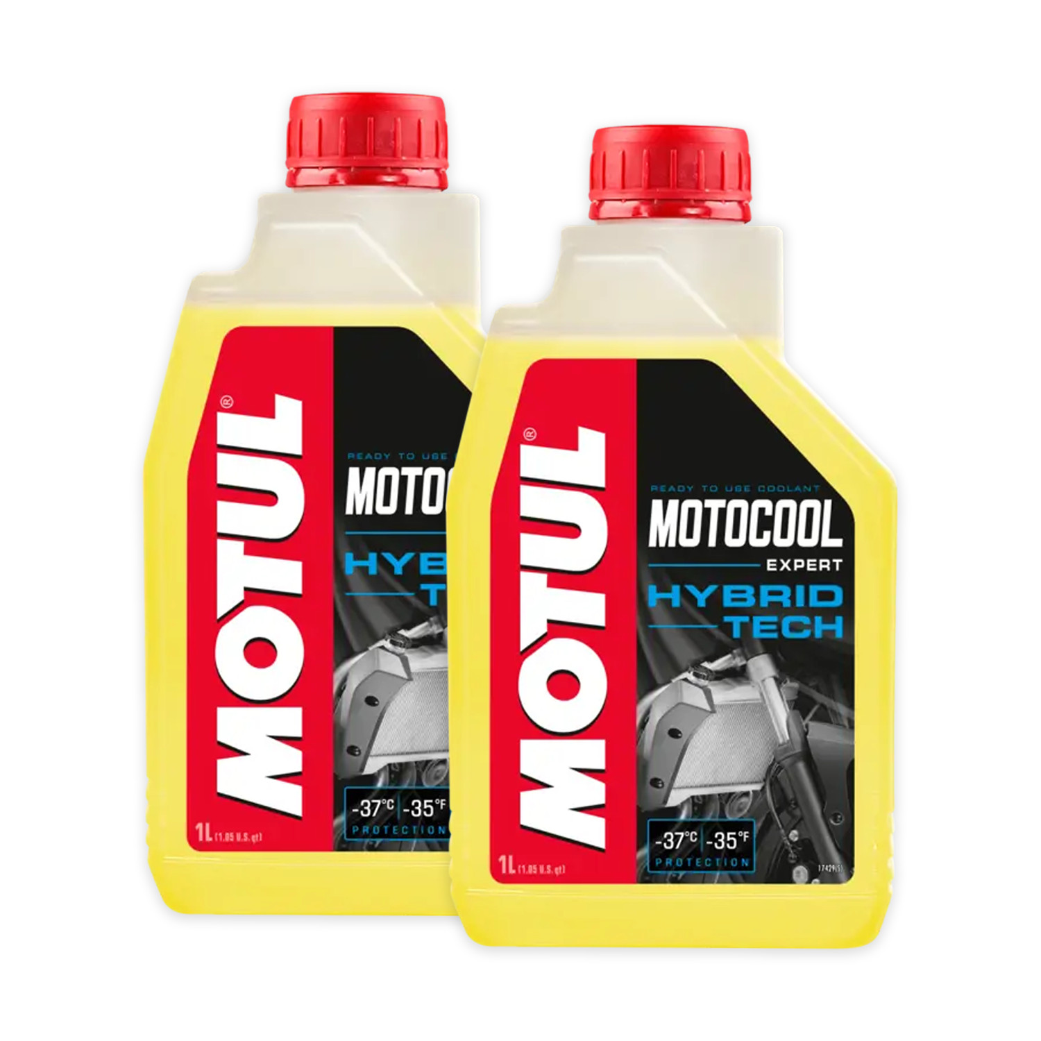2 LITRES MOTORCYCLE COOLANT MOTUL MOTOCOOL EXPERT MOTORCYCLE SCOOTER -37 +135