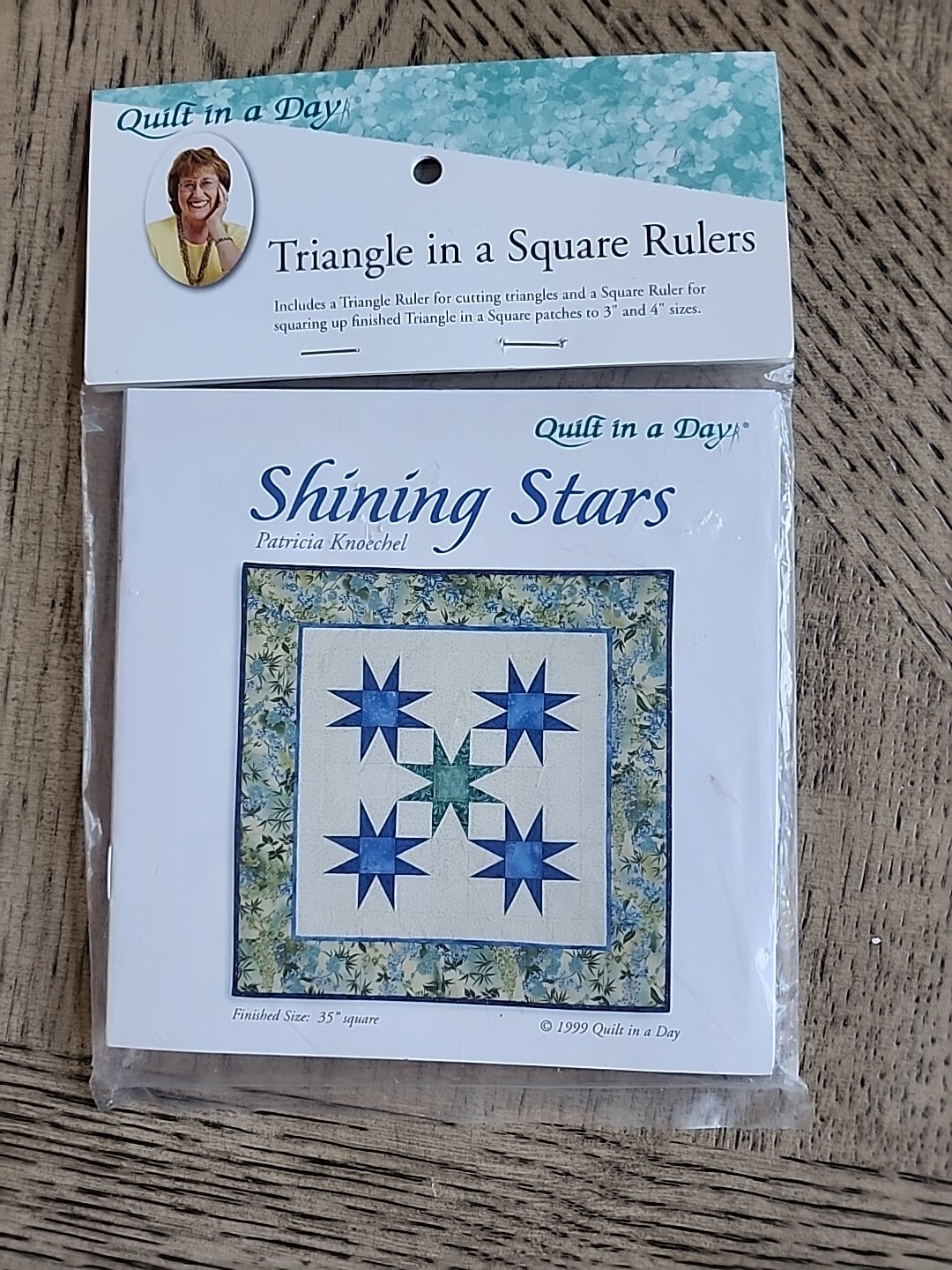 Quilt In A Day Triangle in a Square Rulers Vintage NOS New