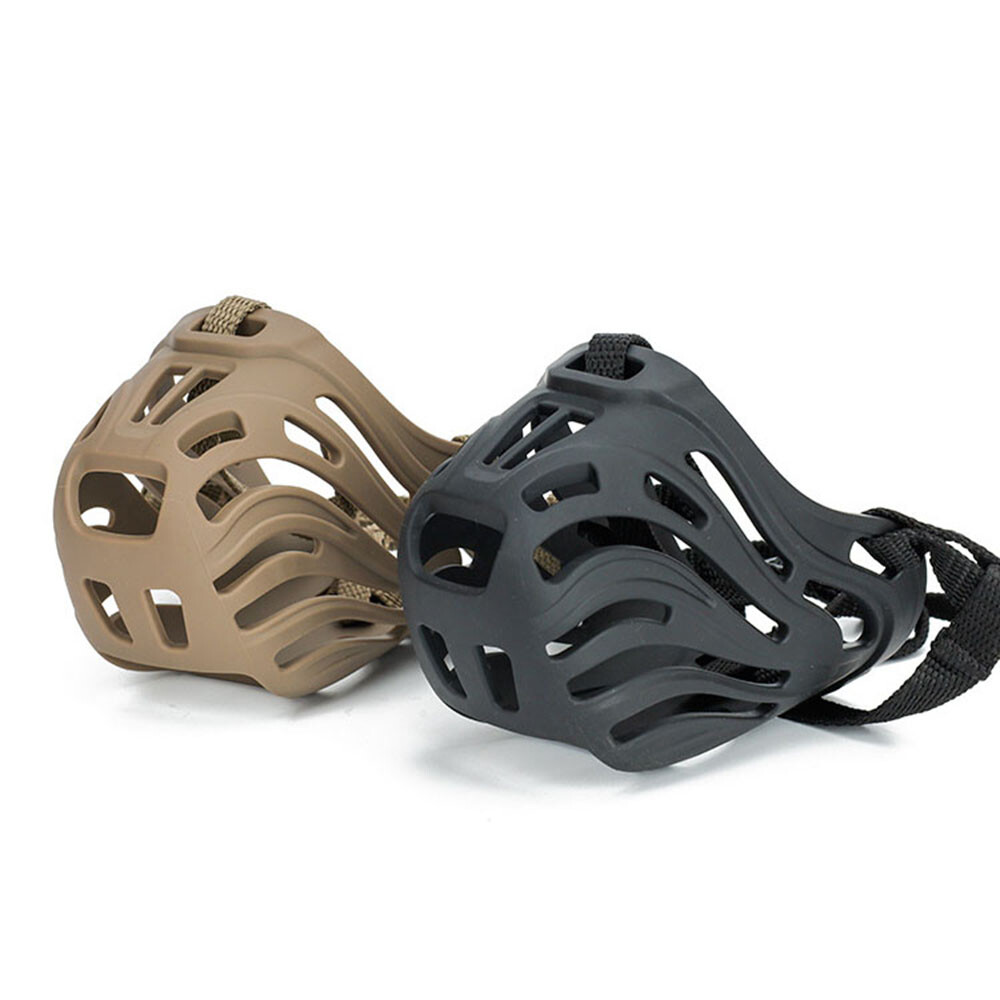 Adjustable Dog Muzzle Soft Silicone Breathable Strong Basket Small&Large Dogs