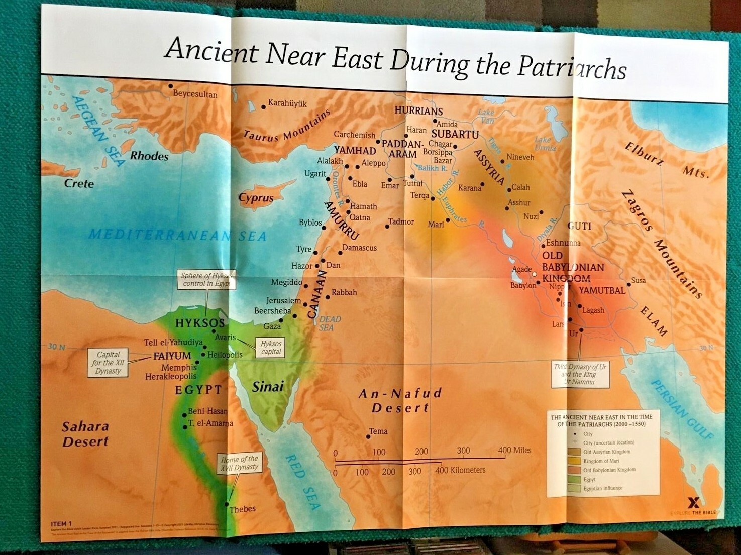 EXPLORE THE BIBLE "Job, Ecclesiastes, Luke 10-24" LEADER PACK @ Maps & Posters
