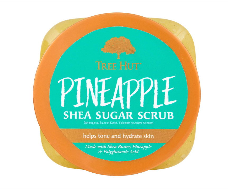 Tree Hut Pineapple Exfoliating Shea Sugar Body Scrub 18 fl oz.
