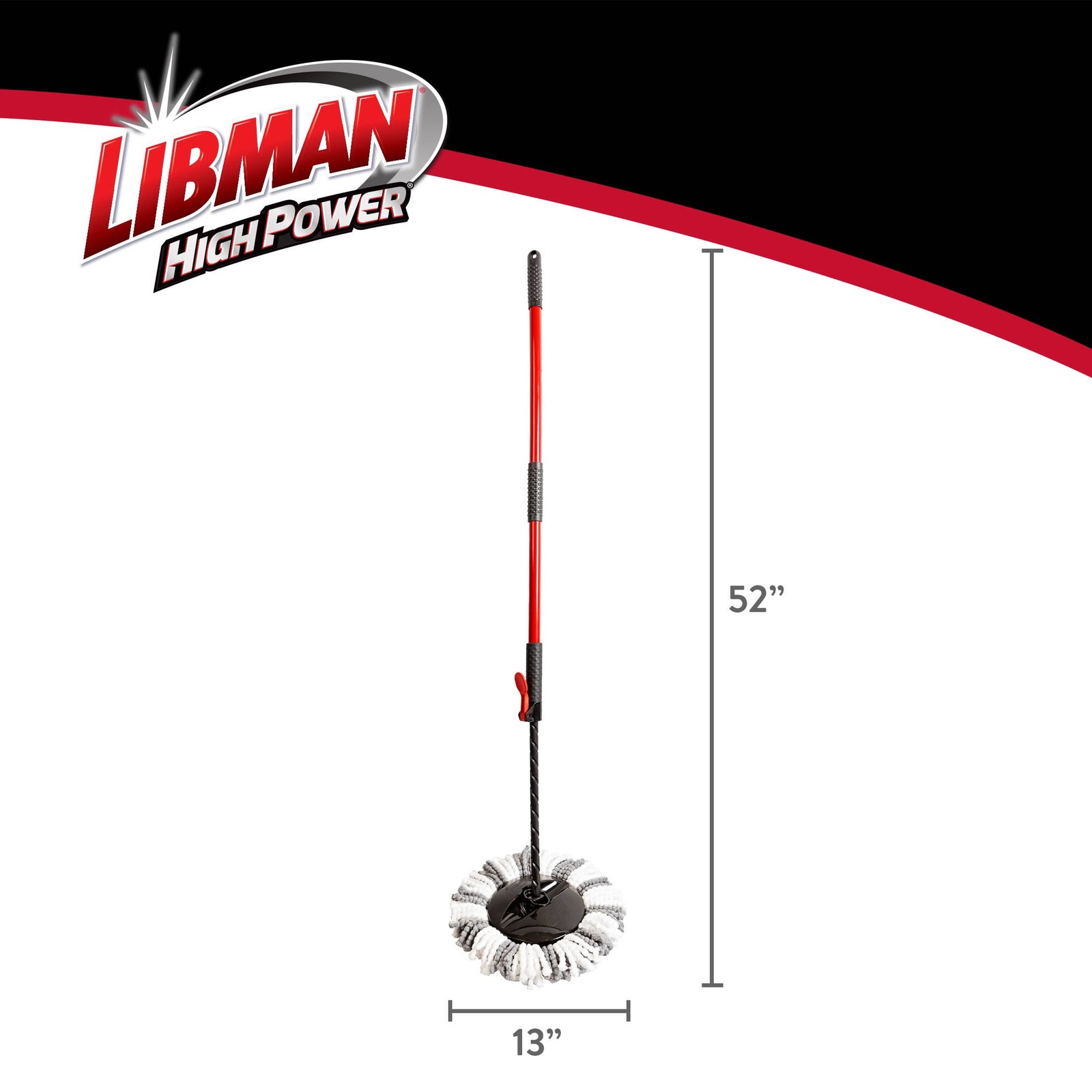 Libman Microfiber Spin Mop System High Power Professional Grade